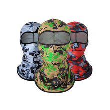 Load image into Gallery viewer, Summer Outdoor Sports Ice Silk Sun Shield Printed Cycling Mask Bicycle Motorcycle Windproof Dust Prevention One-Piece Head Cover Riding Accessories
