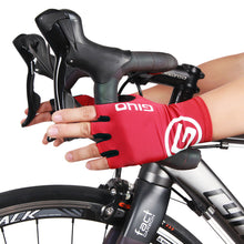 Load image into Gallery viewer, Windbreak Cycling Anti-Slip Shock-Absorbing Half-Finger Gloves High Elastic Lycra Fabric Outdoor Mountain Bike Riding Equipment Unisex
