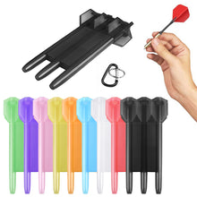 Load image into Gallery viewer, 3PCS Of Capacity Portable Transparent Dart Box With Aluminum Alloy Buckle Integrated Universal Plastic Dart Box For Professional Darts Players To Use
