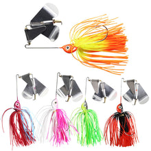 Load image into Gallery viewer, 14.7G Rotate Heart Piece Water Baffle Bearded Lure Bait Compound Anti-Bottom Bait With Tassel Fishing Accessories
