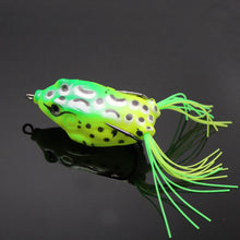 Load image into Gallery viewer, 5G/8G/13G Simulation Spotted Thunder Frog Double Barb Lure Bait Black Gold Just Blood Trough Hook With Barb Snakehead Fishing Accessories
