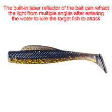 Load image into Gallery viewer, 6PCS 5G/8CM T Tail Lure Soft Bait Long Cast Soft Worm TPR Fishing Bait Mandarin Fish Perch Suitable Fishing Equipment
