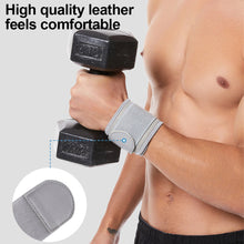 Load image into Gallery viewer, Double Fixed Winding Sports Wrist Brace Fitness High Elastic Protective Bandage Badminton Basketball Volleyball Pressure Anti-Sprain Strap
