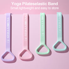 Load image into Gallery viewer, TRE 8 Stretcher Yoga Pilateselastic Band Open Shoulder Beauty Back Fitness Plastic Tension Rope Portable Home Fitness Equipment
