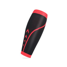 Load image into Gallery viewer, 1PC Men Women Sports Leg Protectors Professional Running Marathon Basketball Football Protectors Breathable Knitted Compression Elastic Socks With Non-Slip Strip
