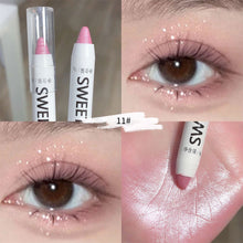 Load image into Gallery viewer, Lying Silkworm High Light Pen Eyecorner Brightening Pearlescent Lying Silkworm Pen Women's Pearlescent Fashion Eye Shadow Pen
