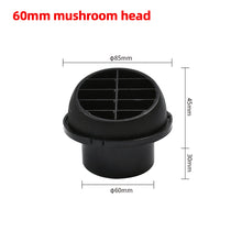 Load image into Gallery viewer, 42/60/75mm Car Parking Diesel Heater Air Circulation Valves Auto Heater Ducting Warm Air Vent
