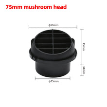 Load image into Gallery viewer, 42/60/75mm Car Parking Diesel Heater Air Circulation Valves Auto Heater Ducting Warm Air Vent
