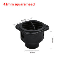 Load image into Gallery viewer, 42/60/75mm Car Parking Diesel Heater Air Circulation Valves Auto Heater Ducting Warm Air Vent
