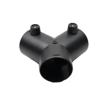 Load image into Gallery viewer, 60mm/75mm Y/T Car Heater Air Vent Ducting Piece Exhaust Connector Dual Closable Open Regulatin for Diesel Parking Heater
