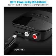 Load image into Gallery viewer, NFC Bluetooth 5.2 Receiver 3.5mm AUX RCA USB U-Disk/TF Card Play Stereo Wireless Audio Adapter With Mic For Car Kit Speaker Amp
