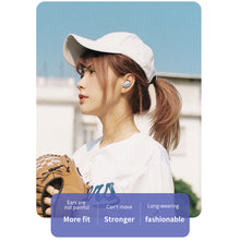 Load image into Gallery viewer, Single Ear Bluetooth-compatible 5.0 In Ear Music Wireless Earbuds Sports Invisible Earplug Headset Stereo Earphone
