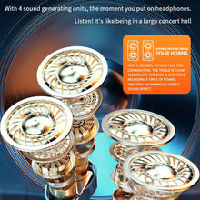 Load image into Gallery viewer, T33 Bluetooth Earphones Wireless Headphones Earbuds 5.3 Headset With Four Horn Hifi Sound Quality Outdoor Sports Touch Control
