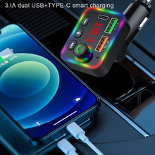 Load image into Gallery viewer, P4 Led Display Car Handsfree Audio Receiver Voltage Detection Car Kit Mp3 Modulator Player Stereo Bluetooth 64g 87.5mhz108.0mhz
