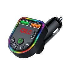 Load image into Gallery viewer, P20 FM Transmitter Audio Receiver MP3 Player 3.1A 2 USB Fast Charging Handsfree Bluetooth-compatible 5.0 Car Kit
