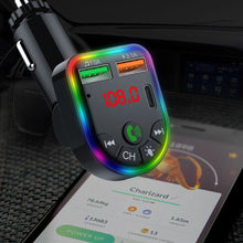 Load image into Gallery viewer, P20 FM Transmitter Audio Receiver MP3 Player 3.1A 2 USB Fast Charging Handsfree Bluetooth-compatible 5.0 Car Kit
