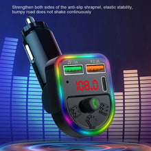 Load image into Gallery viewer, P21 FM Transmitter Audio Receiver MP3 Player 3.1A 2 USB Fast Charging Handsfree Bluetooth-compatible 5.0 Car Kit
