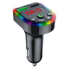 Load image into Gallery viewer, F20 Car Bluetooth 5.0 FM Transmitter Wireless Handsfree Audio Receiver MP3 Player LED 3.1A Dual USB Fast Charger Car Accessories Kit
