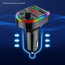 Load image into Gallery viewer, F21 Car Bluetooth 5.0 FM Transmitter Wireless Handsfree Audio Receiver MP3 Player LED 3.1A Dual USB Fast Charger Car Accessories Kit

