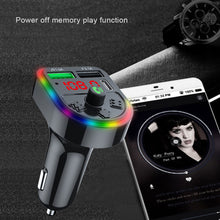 Load image into Gallery viewer, F21 Car Bluetooth 5.0 FM Transmitter Wireless Handsfree Audio Receiver MP3 Player LED 3.1A Dual USB Fast Charger Car Accessories Kit
