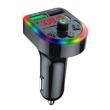 Load image into Gallery viewer, F21 Car Bluetooth 5.0 FM Transmitter Wireless Handsfree Audio Receiver MP3 Player LED 3.1A Dual USB Fast Charger Car Accessories Kit
