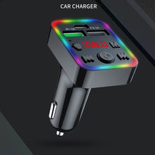Load image into Gallery viewer, F22 Car Bluetooth 5.0 FM Transmitter Wireless Handsfree Audio Receiver MP3 Player LED 3.1A Dual USB Fast Charger Car Accessories Kit
