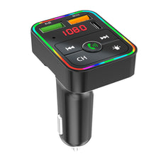 Load image into Gallery viewer, PDF2 Wireless Bluetooth 5.0 FM Transmitter Hands free Car Kit MP3 Player USB Charger
