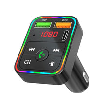 Load image into Gallery viewer, PDF2 Wireless Bluetooth 5.0 FM Transmitter Hands free Car Kit MP3 Player USB Charger
