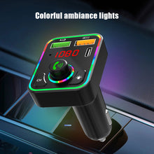 Load image into Gallery viewer, PDF3 Wireless Bluetooth 5.0 FM Transmitter Hands free Car Kit MP3 Player USB USB C Charger
