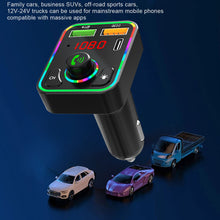 Load image into Gallery viewer, PDF3 Wireless Bluetooth 5.0 FM Transmitter Hands free Car Kit MP3 Player USB USB C Charger
