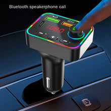 Load image into Gallery viewer, PDF4 Wireless Bluetooth 5.0 FM Transmitter Hands free Car Kit MP3 Player USB USB C Charger
