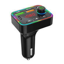 Load image into Gallery viewer, PDF4 Wireless Bluetooth 5.0 FM Transmitter Hands free Car Kit MP3 Player USB USB C Charger
