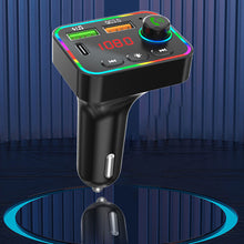 Load image into Gallery viewer, PDF4 Wireless Bluetooth 5.0 FM Transmitter Hands free Car Kit MP3 Player USB USB C Charger
