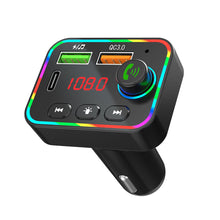 Load image into Gallery viewer, PDF4 Wireless Bluetooth 5.0 FM Transmitter Hands free Car Kit MP3 Player USB USB C Charger

