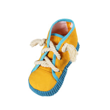 Load image into Gallery viewer, Imitation Canvas Shoes Pet Dog Bite Toy Teeth Training Molar Toys Puppy Sound Squeak Soft Chew Toy for Small Large Dogs Bite Resistant
