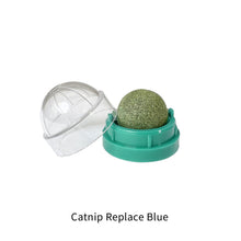 Load image into Gallery viewer, Cat Mint Ball Rotating Ball Wall Cat Toy Accessories for Cats Games Catnip Licking Snacks Mint Freshen Breath Pet Supplies
