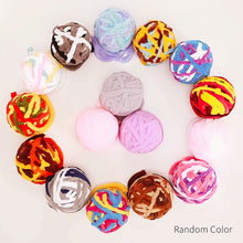 Load image into Gallery viewer, Funny Cat Toys Colorful Yarn Balls With Bell Sounding Interactive Chewing Toys For Kittens Stuffed Toys Ball Cat Supplies
