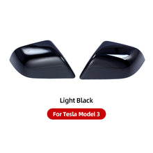 Load image into Gallery viewer, Pair Car Side Door Mirror Cover Auto Exterior Accessories Sides Rearview Cover For Tesla Model 3 Model Y 2021-2023 ABS
