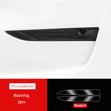 Load image into Gallery viewer, 2Pcs/4Pcs TPU Car Blackened Headlight Taillight Foglight Protective Film Headlight Tail Lamp Color Changing Films For Tesla Model 3 Y
