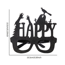 Load image into Gallery viewer, Halloween Glasses Horns Clown Spider Pumpkin Glasses Christmas Party Photo Prop Decoration Hoilday Funny Masquerade Party Supplies
