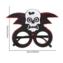 Load image into Gallery viewer, Halloween Glasses Horns Clown Spider Pumpkin Glasses Christmas Party Photo Prop Decoration Hoilday Funny Masquerade Party Supplies
