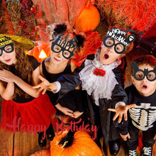 Load image into Gallery viewer, Halloween Glasses Horns Clown Spider Pumpkin Glasses Christmas Party Photo Prop Decoration Hoilday Funny Masquerade Party Supplies

