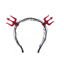 Load image into Gallery viewer, Halloween Horror Props Party Headband Horror Head Buckle Halloween Decoration Funny Props Headdress Masquerade Mischief Party Decor
