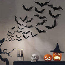 Load image into Gallery viewer, Halloween Party Plastic Blood Knife Tools Set Horror Spooky Haunted House Hanging Knife Garland Banner Sticker Background Decoration
