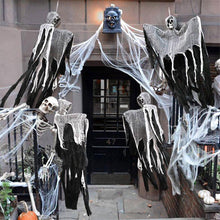 Load image into Gallery viewer, Halloween Horror Skull Hanging Decorations Ghost Outdoor Haunted House Scary Pendant Props Halloween Party Decorations Supplies
