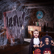 Load image into Gallery viewer, Halloween Horror Skull Hanging Decorations Ghost Outdoor Haunted House Scary Pendant Props Halloween Party Decorations Supplies
