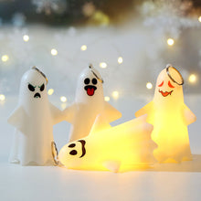 Load image into Gallery viewer, Halloween Ghost Night Light Battery Operated Hanging Night Light for Halloween Party Props Garden Party Decor Supplies
