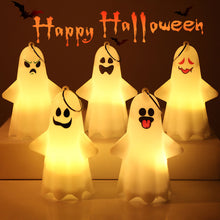 Load image into Gallery viewer, Halloween Ghost Night Light Battery Operated Hanging Night Light for Halloween Party Props Garden Party Decor Supplies
