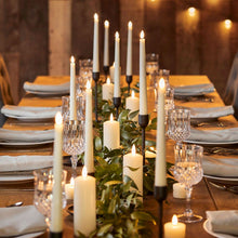 Load image into Gallery viewer, LED Flameless Pointed Candle Light Electronic Candles Battery Powered Long Candle Light for Party Wedding Christmas Event Halloween
