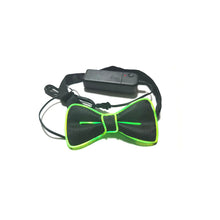 Load image into Gallery viewer, Glow in the Dark LED Bow Tie Luminous Flashing Necktie For Birthday Party Wedding Christmas Decoration Halloween Cosplay Costume

